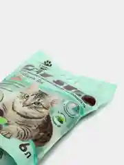 Соевый комкующийся наполнитель с ароматом зеленого чая Cat Step Tofu green tea, 6 л