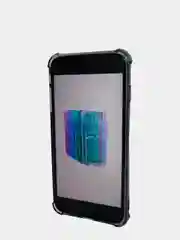 Угольный чехол силиконовый с карманом на iPhone 7/8 Plus, 11, 12, 13, Pro, Pro Max