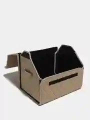 Бежевый органайзер в багажник, 46*30*30 см