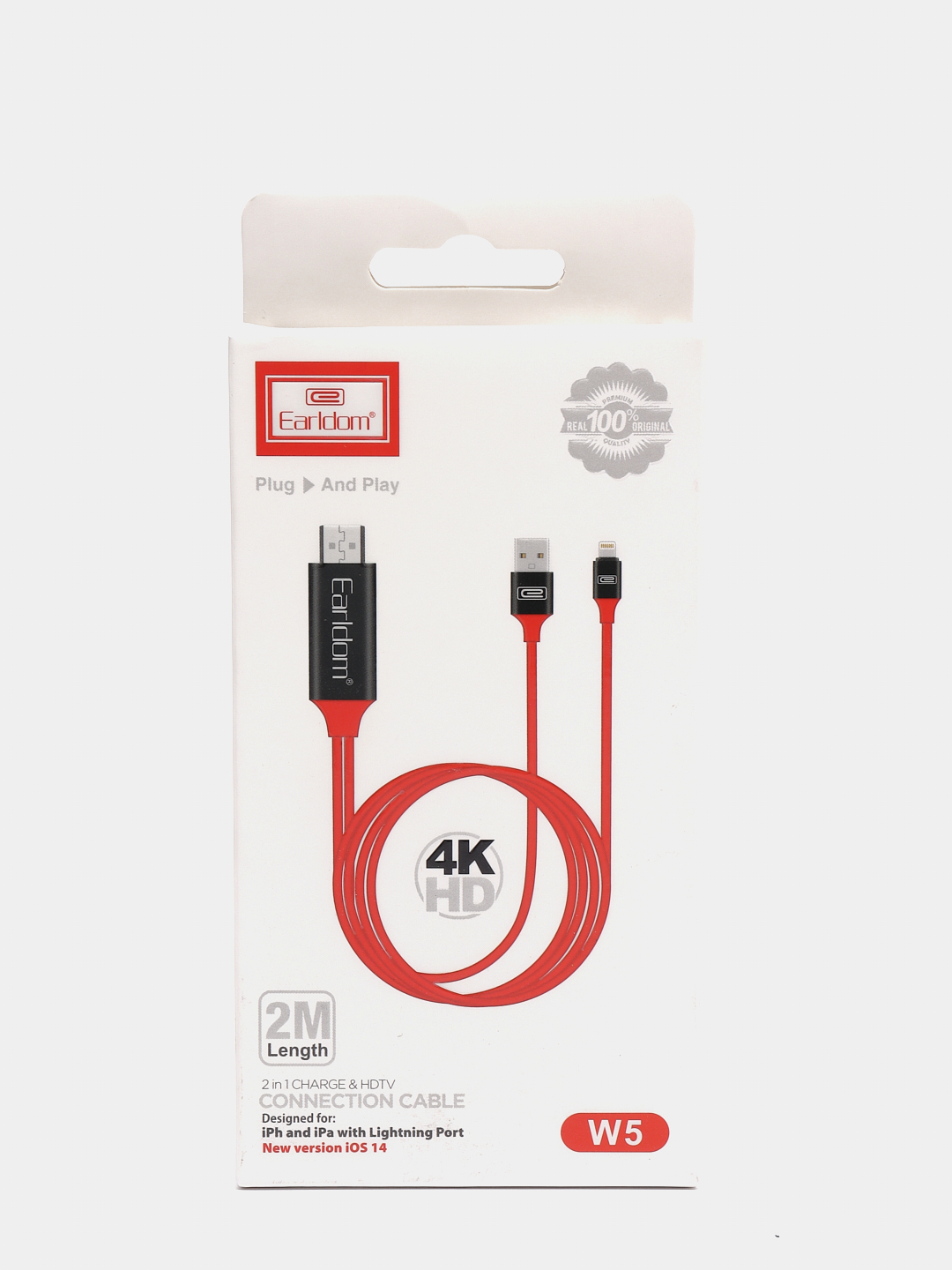 Кабель HDMI Lightning для телефона iPhone подключения айфона к монитору / телевизору  купить по цене 1190 ? в интернет-магазине Магнит Маркет