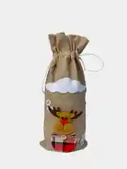 Багровый чехол для бутылки вина, шампанского, мешок для сладного подарка, подарочная упаковка. 2шт