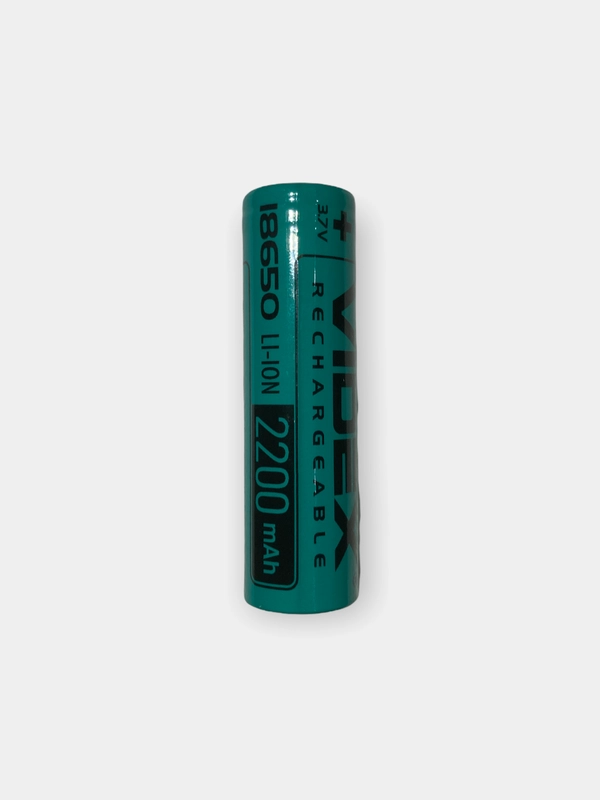 Аккумулятор 18650 литий-ионный  VIDEX 2200 mAh 3,7V