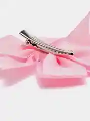 Розовый заколка для волос, однотонная