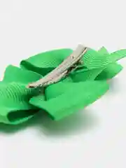 Лесной зеленый заколка для волос, однотонная
