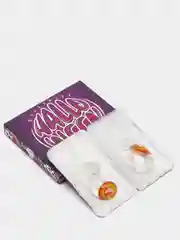 Желтый цветные линзы, 2 шт, "Огонь-косплей", 3 дизайна