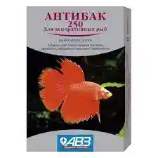 Таблетки для аквариумных рыб "Антибак 250", антибактериальный, 6 таблеток