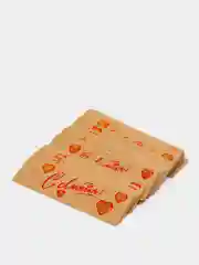 Бирка крафт "С любовью", набор 100 шт, для оформления подарка, праздника, сувениров