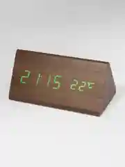 Зеленый настольные электронные часы-будильник