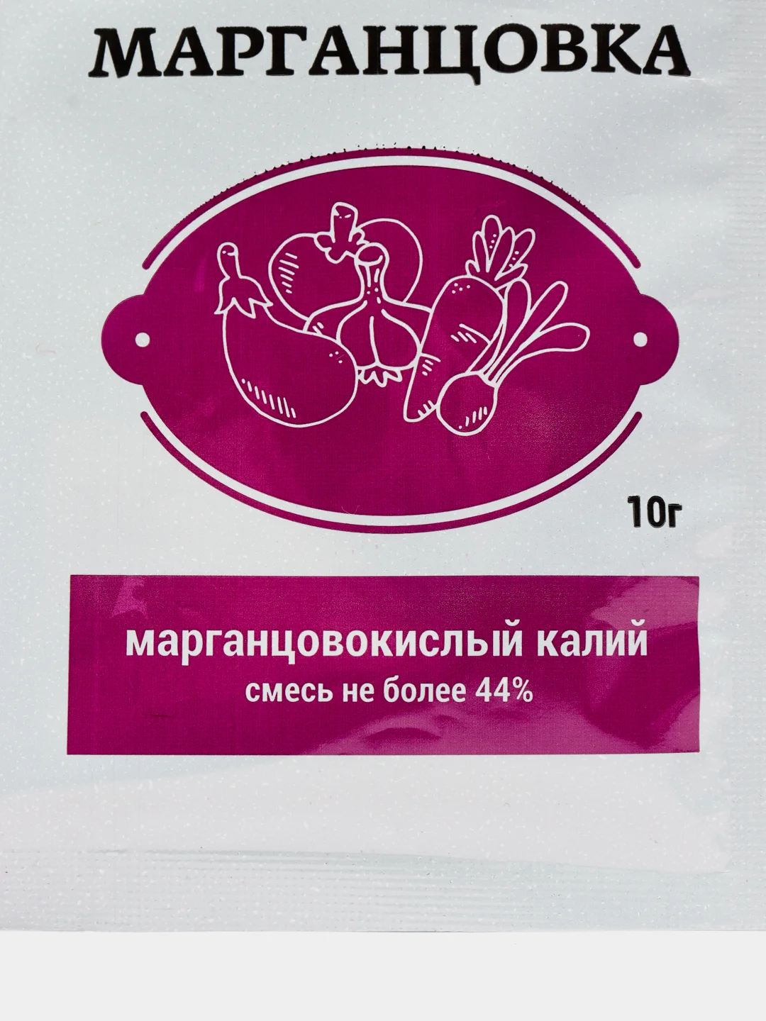 Перманганат калия (марганцовка) "Зеленое сечение", 44,95%, 10 г