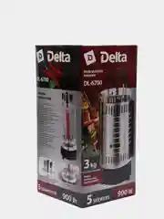 Электрошашлычница Delta DL-6700, серебристый, 5 шампуров
