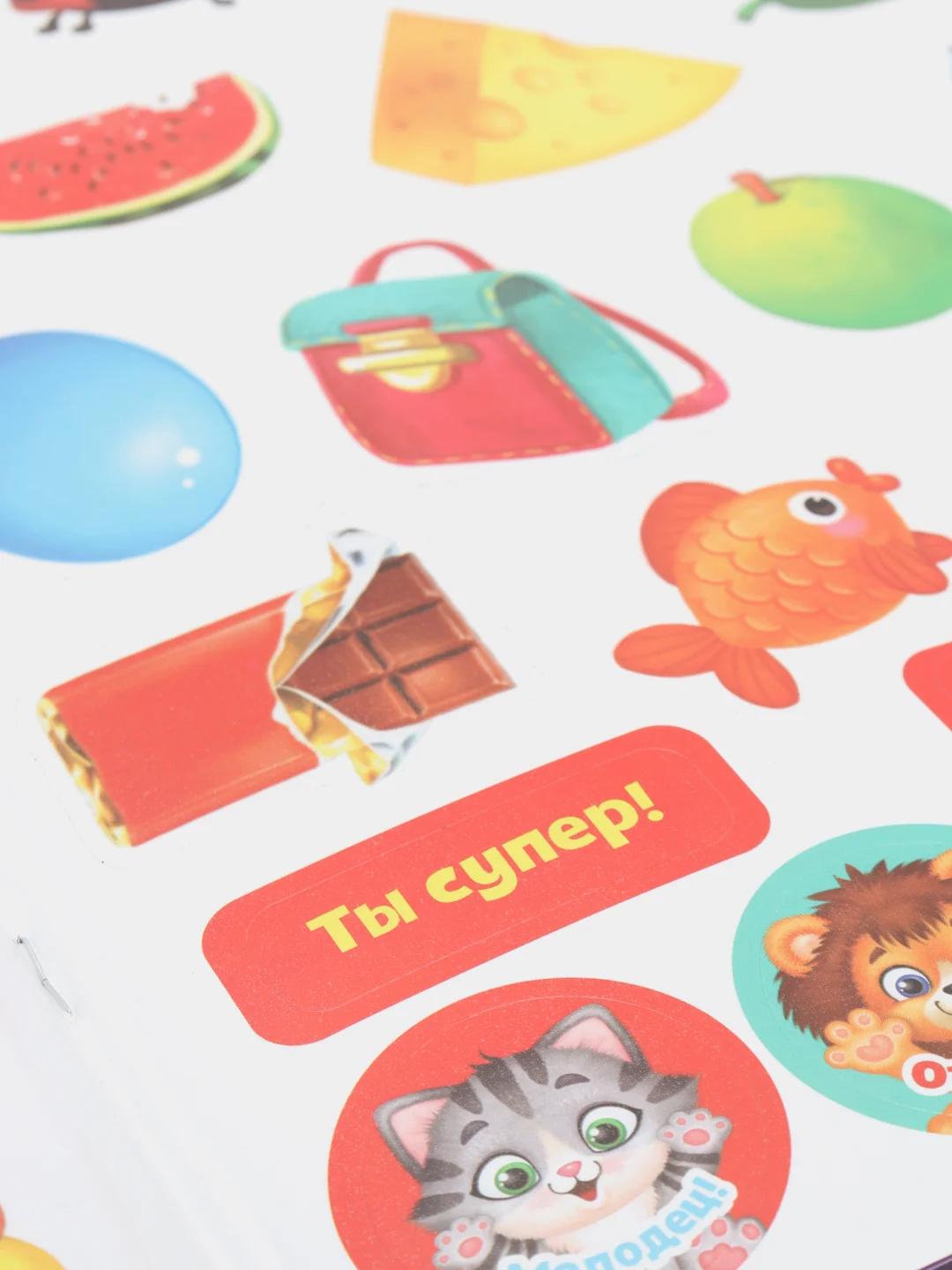 Аметистовый книги "Мои обучающие Наклейки"