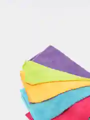 Салфетки из микрофибры, 5 штук, 30 х 30 см