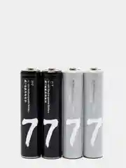 Аккумулятор Ni-MH Xiaomi ZMI типа AAA 700mAh  (уп.4 шт + чехол) (AA 711), черно-белый