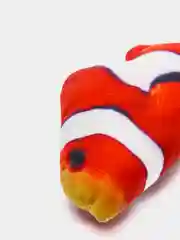 Красный игрушка для кошки, с кошачьей мятой, в форме рыбы
