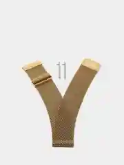 Золотой фирменный металлический ремешок для Samsung Gear S3 Frontier /Huawei / Xiaomi 22 мм