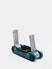 Ключи набор (имбусовые отвертки) CrV Gross Tamper-Torx, складные, 8 штук