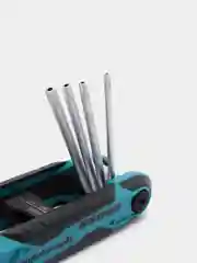 Ключи набор (имбусовые отвертки) CrV Gross Tamper-Torx, складные, 8 штук