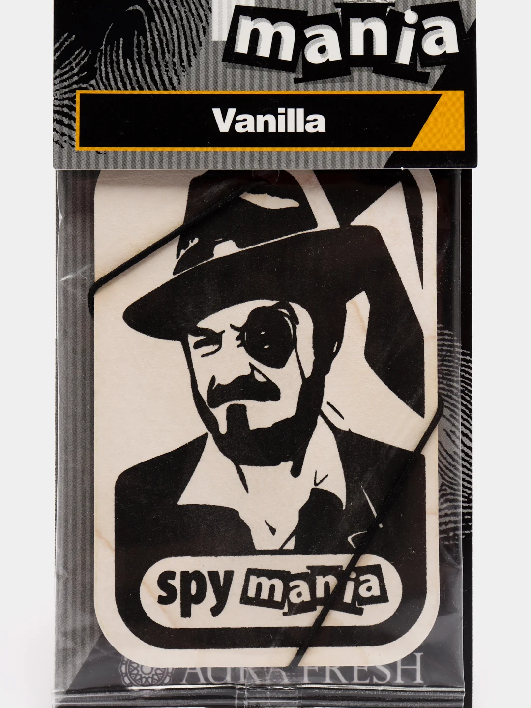 Ароматизатор подвесной Spy Mania Vanilla, AURA FRESH