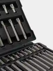 Набор бит HEX, Torx , SPLine, хвостовик-шестигранник 1/2, CrV, 42 шт. Stels
