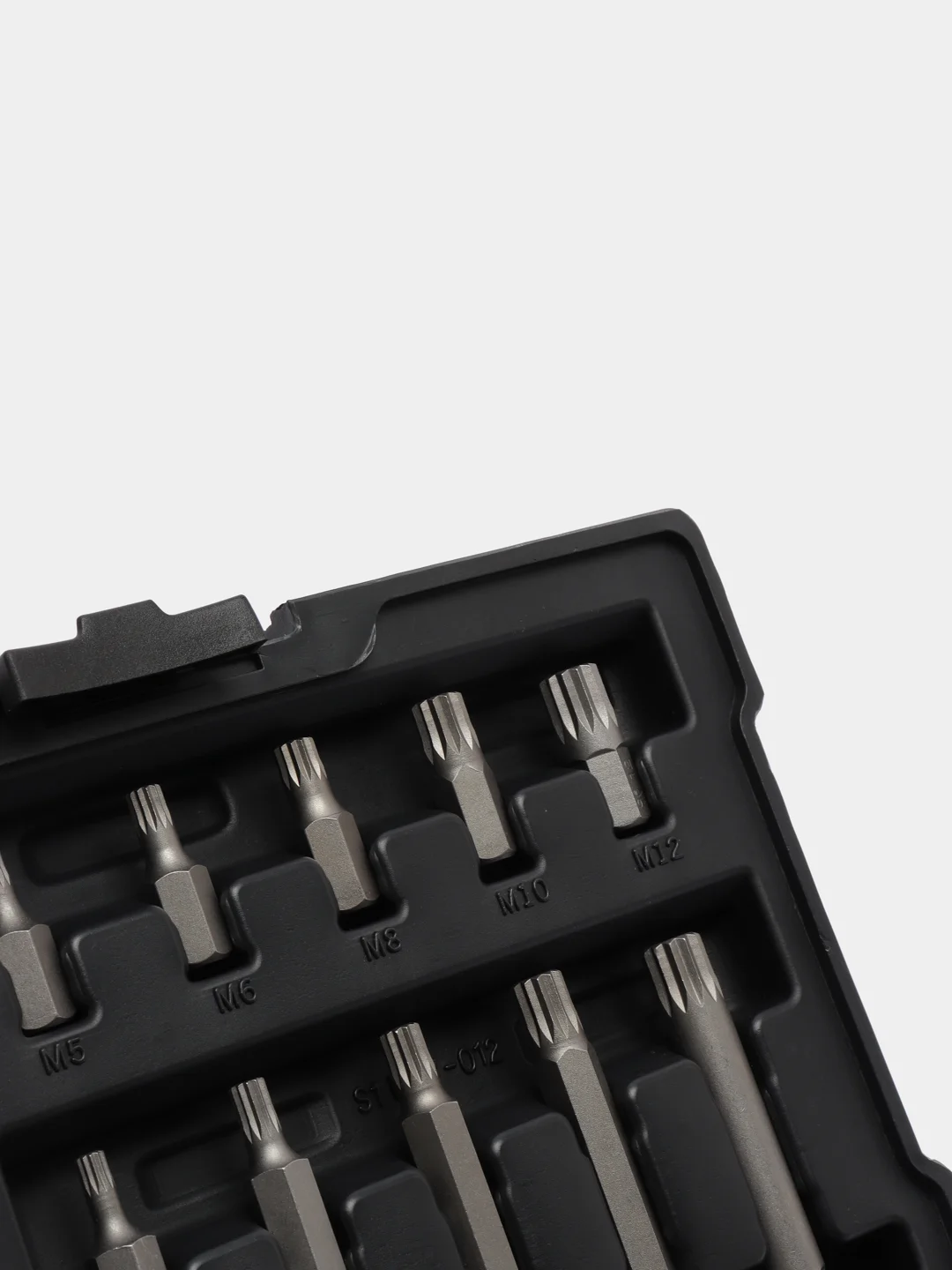 Набор бит HEX, Torx , SPLine, хвостовик-шестигранник 1/2, CrV, 42 шт. Stels