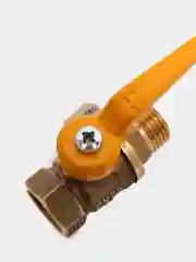 Кран газовый 15, 20, 25 - 1/2", 3/4", 1"