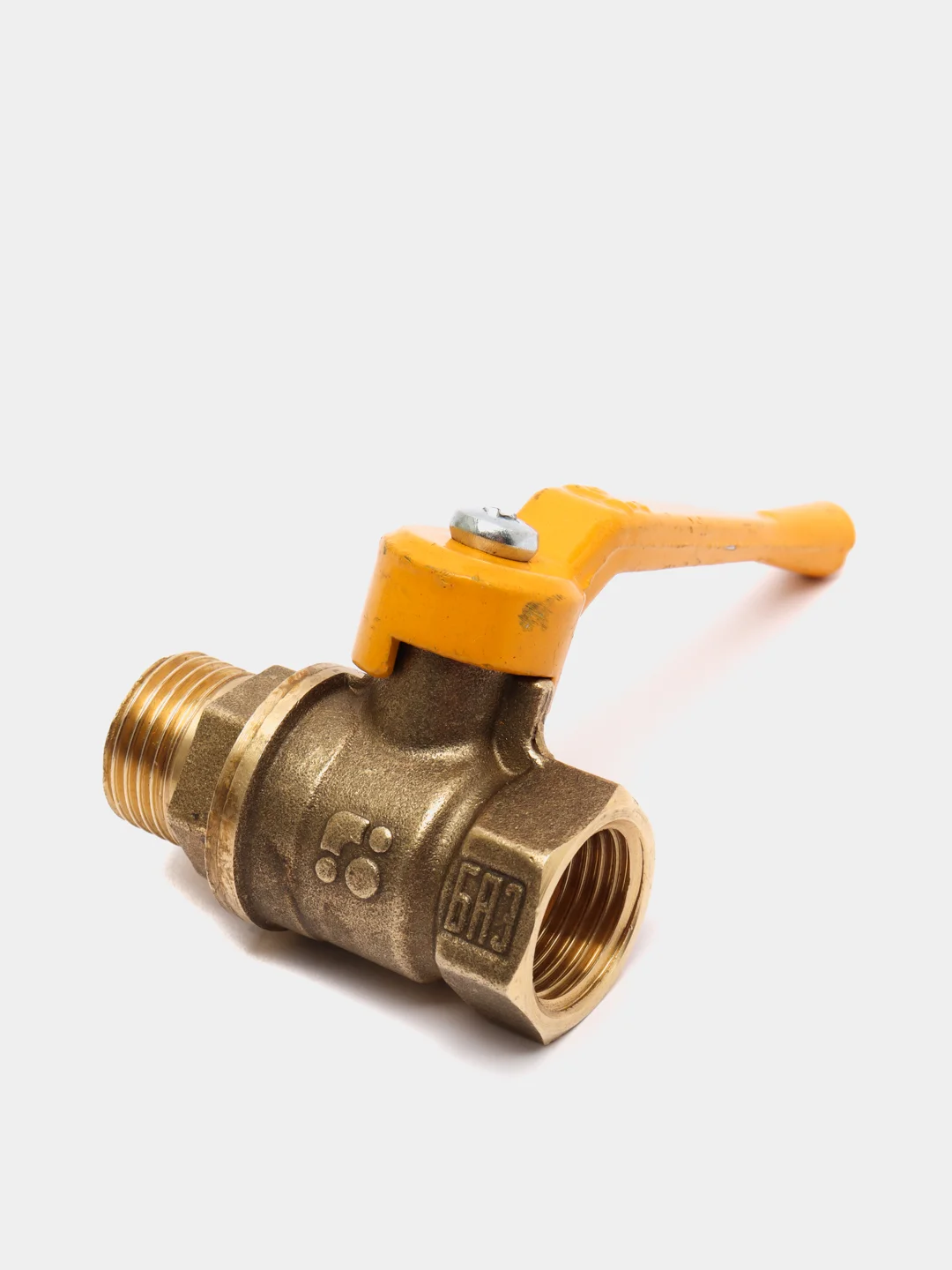 Кран газовый 15, 20, 25 - 1/2", 3/4", 1"
