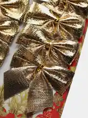Золотой елочное украшение бантики/ Бантики на елку