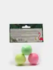 Подарочный набор бомбочек для ванн Tropical Galaxy PARTY 3х40г неон Подарок на новый год