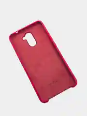 Серый чехол силиконовый Silicone Cover Case для Huawei Honor Y7 2017