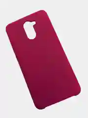Серый чехол силиконовый Silicone Cover Case для Huawei Honor Y7 2017
