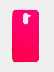 Алый чехол силиконовый Silicone Cover Case для Huawei Honor Y7 2017