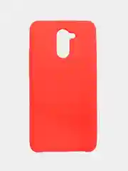 Оранжевый чехол силиконовый Silicone Cover Case для Huawei Honor Y7 2017