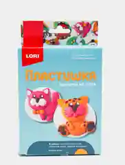 Набор для детского творчества. Пластишка. Фигурки из теста. Веселые котики. Lori