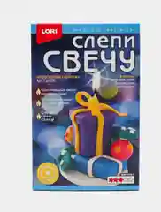 Набор для творчества и рукоделия из воска, "Слепи свечу", новогодний сюрприз, Lori