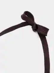 Бордовый шнурки для обуви, пара, плоские, 110см