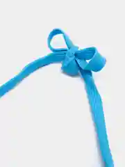 Лазурный шнурки для обуви, пара, плоские, 110см