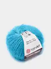 Бирюзовый пряжа для вязания YarnArt Christmas