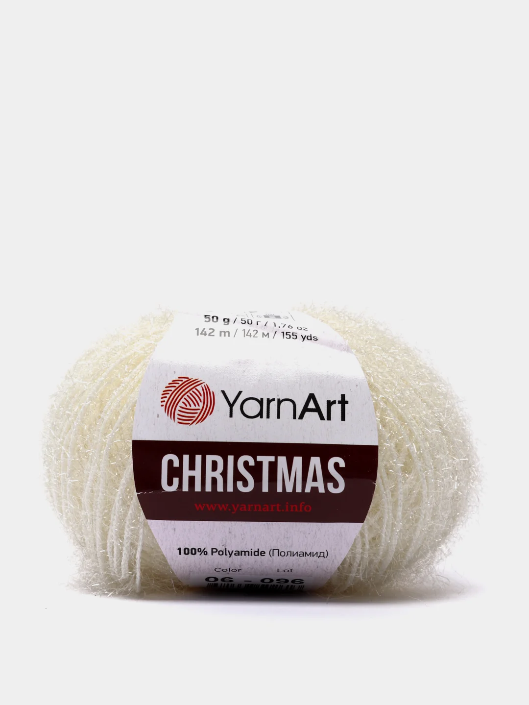 Слоновая кость пряжа для вязания YarnArt Christmas