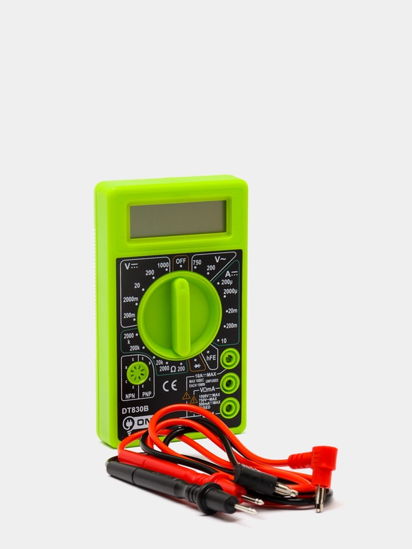 Мультиметр цифровой (тестер) DT-830 без звуковой прозвонки