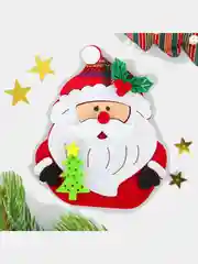 Вишнёвый набор для творчества "Ёлочное украшение из фетра"