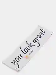 Наклейка на стену с текстовым принтом " You look great"