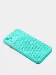 Голубой чехол для iPhone 6/6S,6s Plus,7/8,8 Plus,X/XS,XR,Xs Max,11 Pro Max,12Mini,12 Pro Max