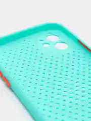 Голубой чехол для iPhone 6/6S,6s Plus,7/8,8 Plus,X/XS,XR,Xs Max,11 Pro Max,12Mini,12 Pro Max