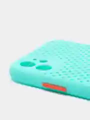 Голубой чехол для iPhone 6/6S,6s Plus,7/8,8 Plus,X/XS,XR,Xs Max,11 Pro Max,12Mini,12 Pro Max