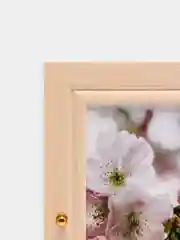Бежевый ключница настенная