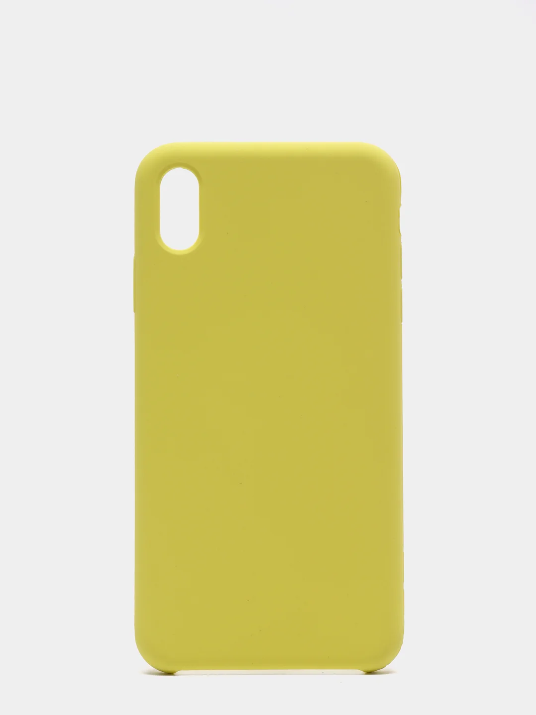 Лимонный чехол Silicone Case силиконовый с микрофиброй IPhone 5/5s/SE 6/6s 7/8 7+/8+ X/XS / 11 / 12