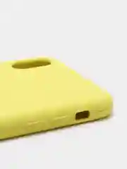Лимонный чехол Silicone Case силиконовый с микрофиброй IPhone 5/5s/SE 6/6s 7/8 7+/8+ X/XS / 11 / 12