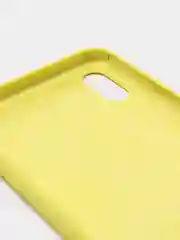 Лимонный чехол Silicone Case силиконовый с микрофиброй IPhone 5/5s/SE 6/6s 7/8 7+/8+ X/XS / 11 / 12