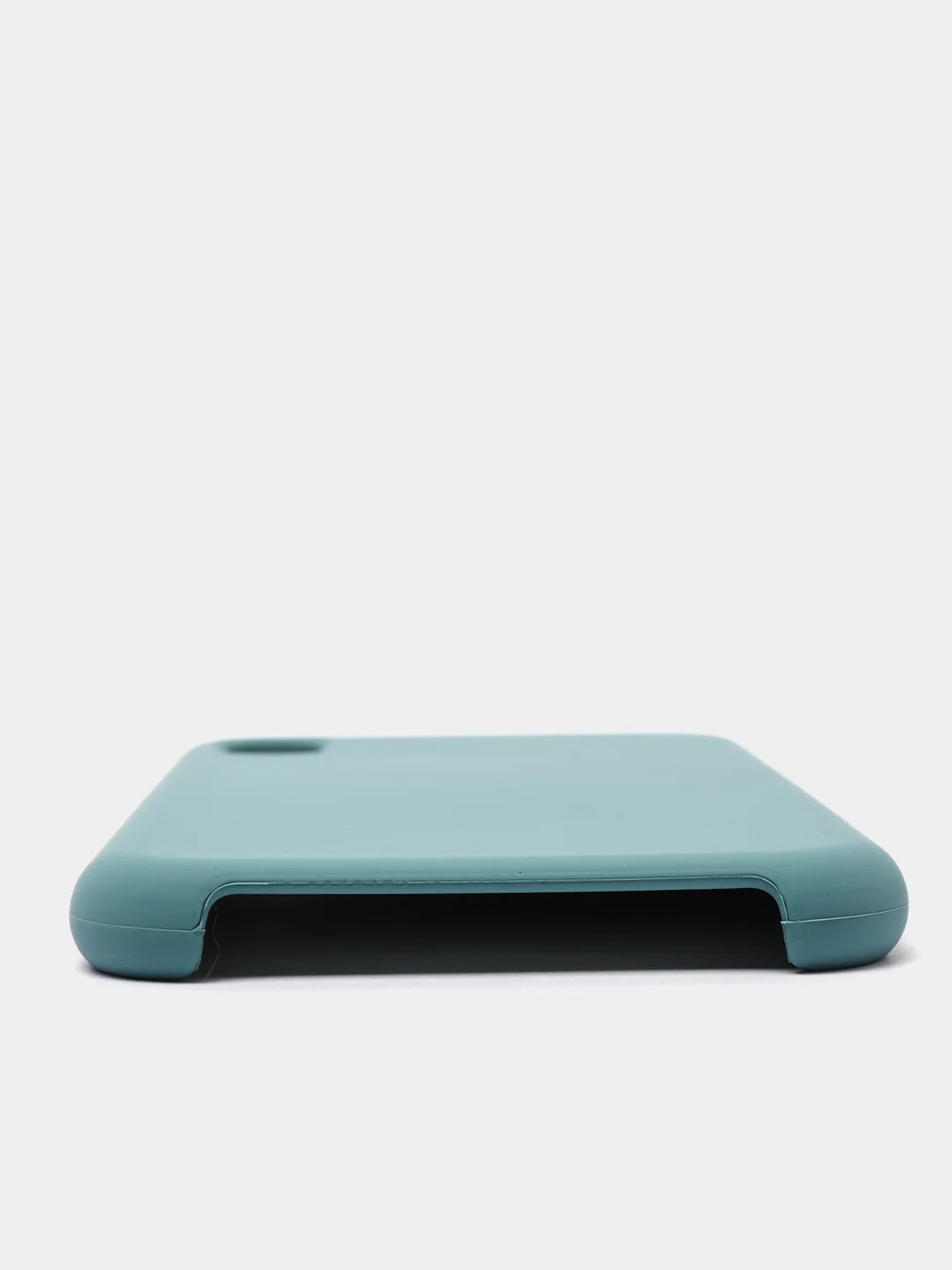 Бирюзовый чехол Silicone Case силиконовый с микрофиброй IPhone 5/5s/SE 6/6s 7/8 7+/8+ X/XS / 11 / 12