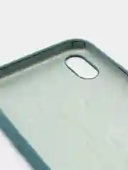 Бирюзовый чехол Silicone Case силиконовый с микрофиброй IPhone 5/5s/SE 6/6s 7/8 7+/8+ X/XS / 11 / 12